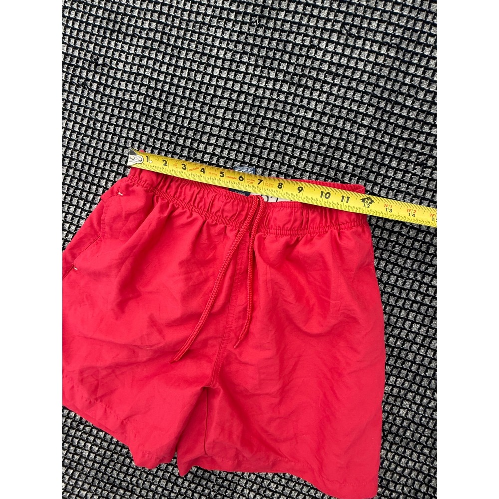 George Swim Trunks Mens Medium Raspberry Red Excellent Mesh Lined - Picture 3 of 7